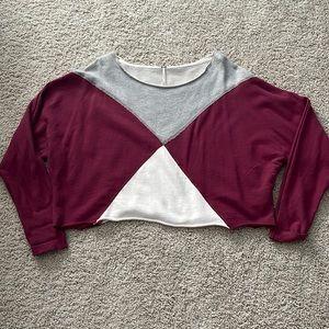 Free People cropped sweater